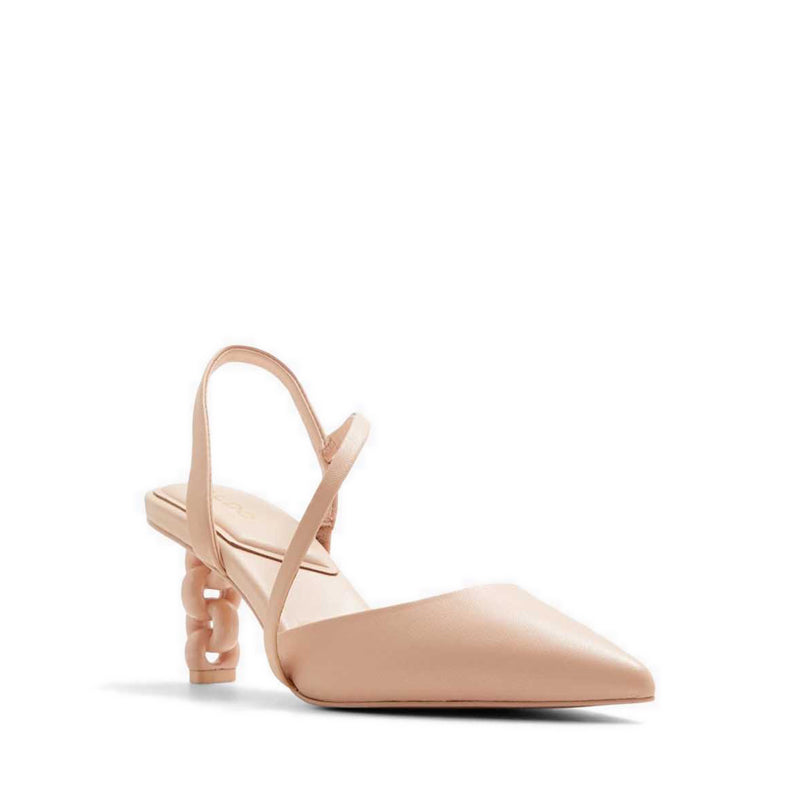 Selda Women's Slingback Heeled Shoes - Baby Pink