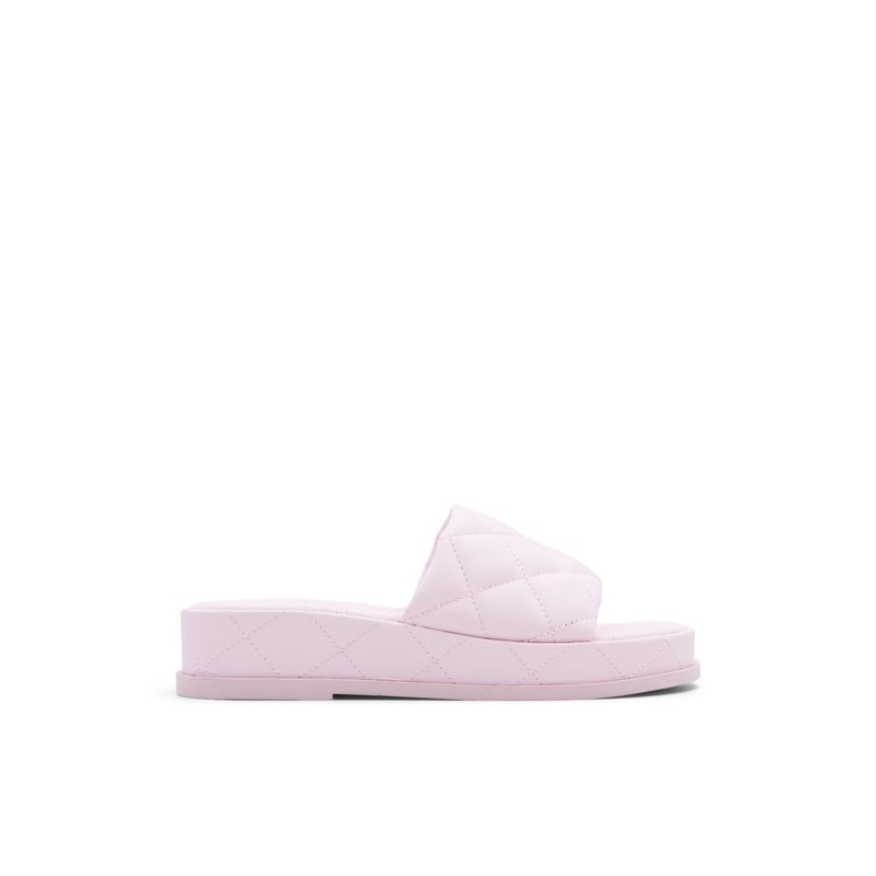 Carreaux Women's Slides - Pink