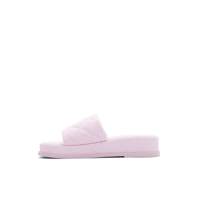 Carreaux Women's Slides - Pink
