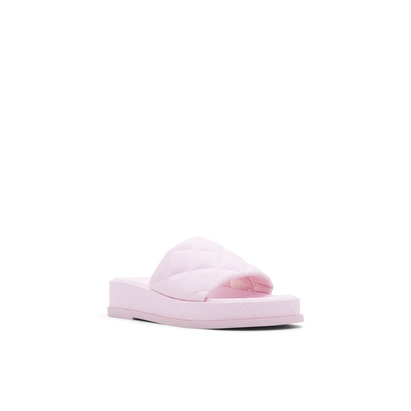 Carreaux Women's Slides - Pink