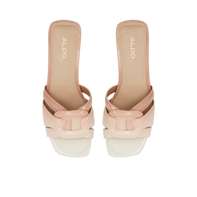 Najla Women's Heels - Bone Multi