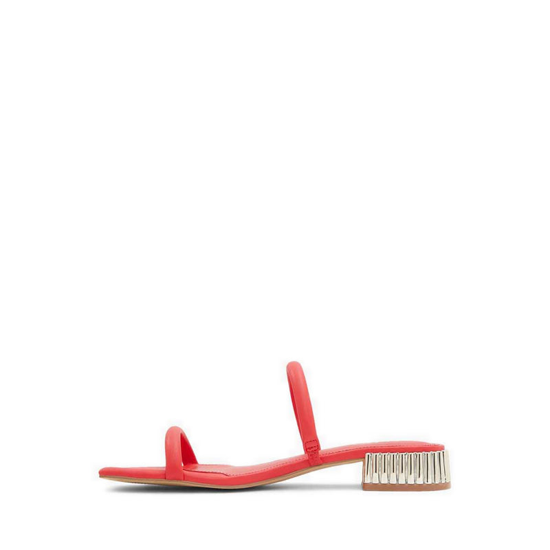 Peona Women's Heeled Sandals - Red