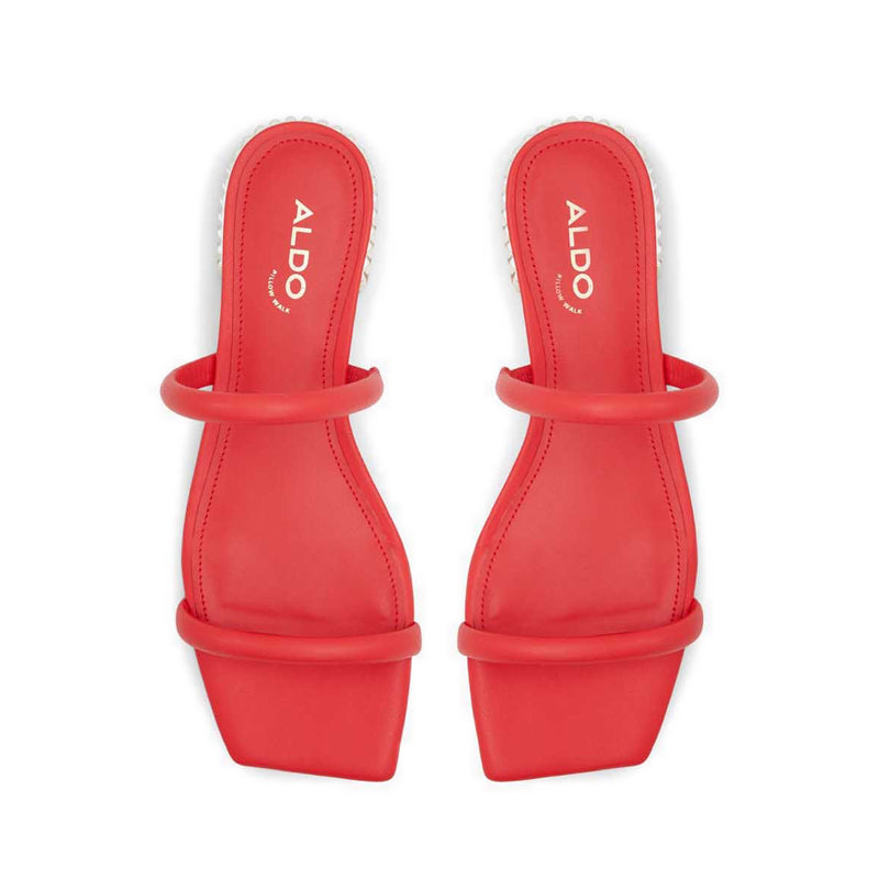 Peona Women's Heeled Sandals - Red