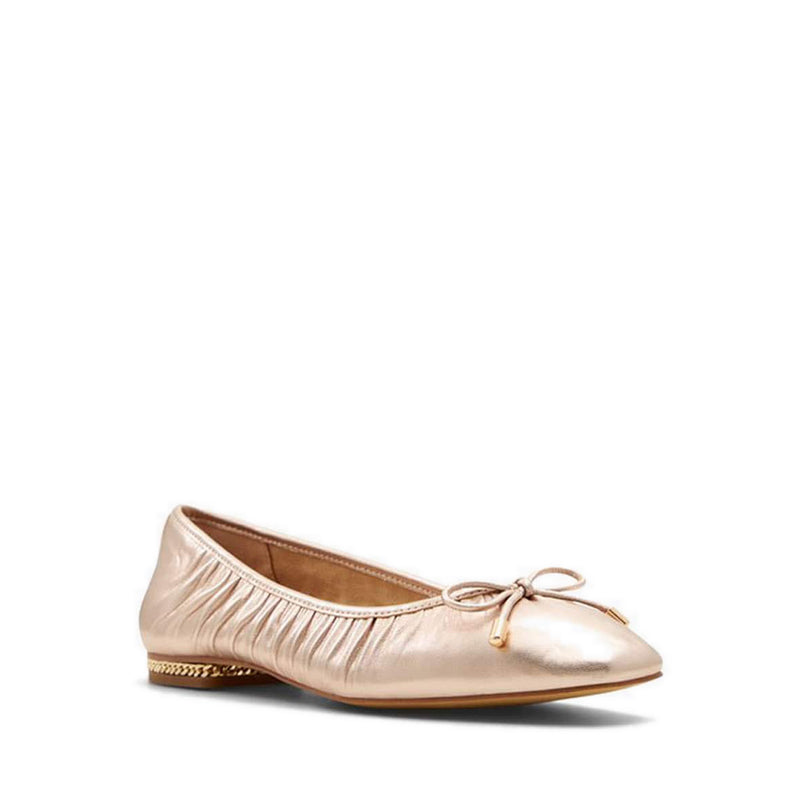Eclya Women's Flat Ballerinas - Rose Gold