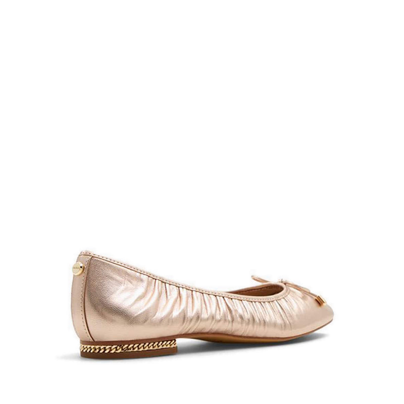 Eclya Women's Flat Ballerinas - Rose Gold