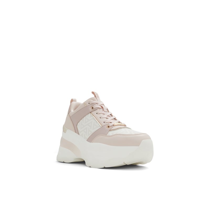 Iconimax Women's Wedges - Open Pink