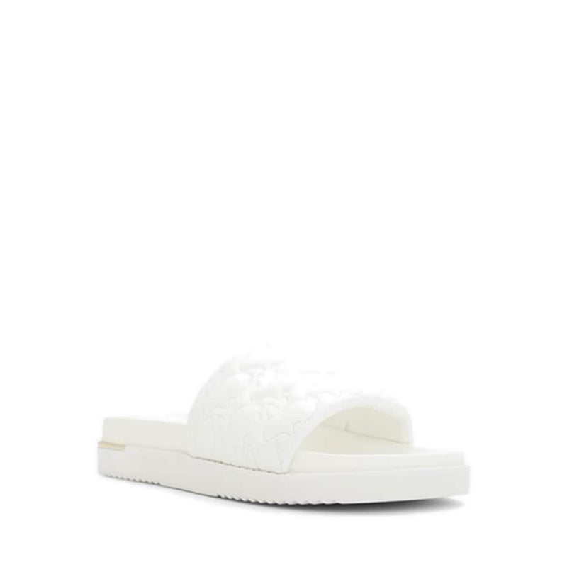 Hopslide Women's Flat Sandals - White