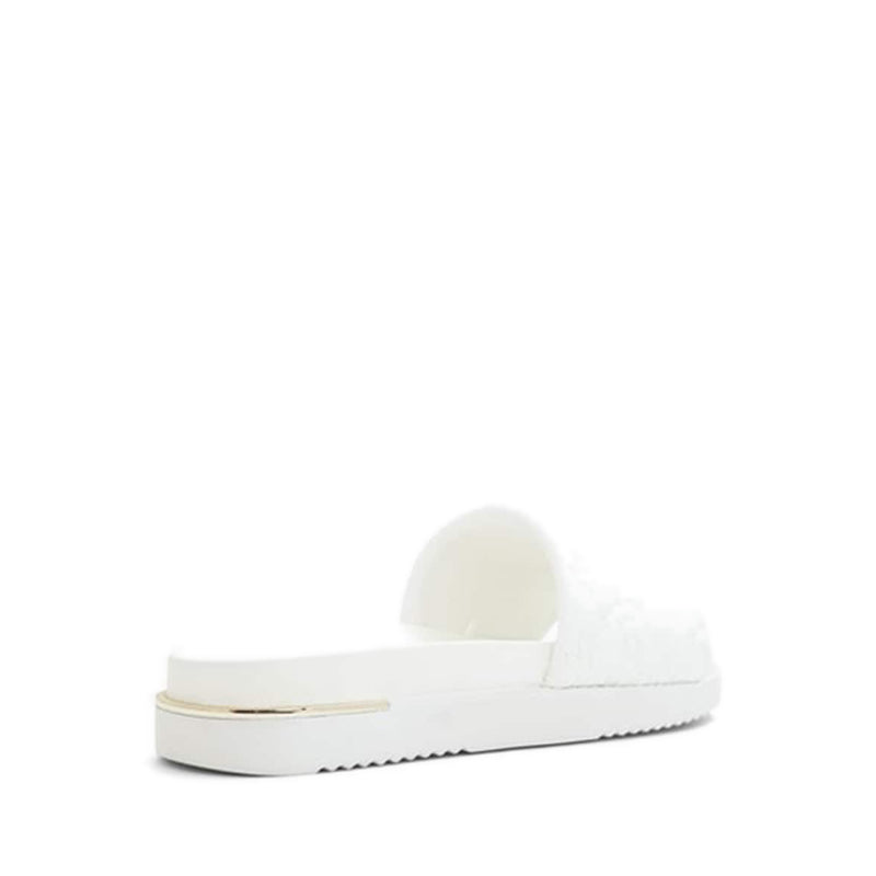 Hopslide Women's Flat Sandals - White