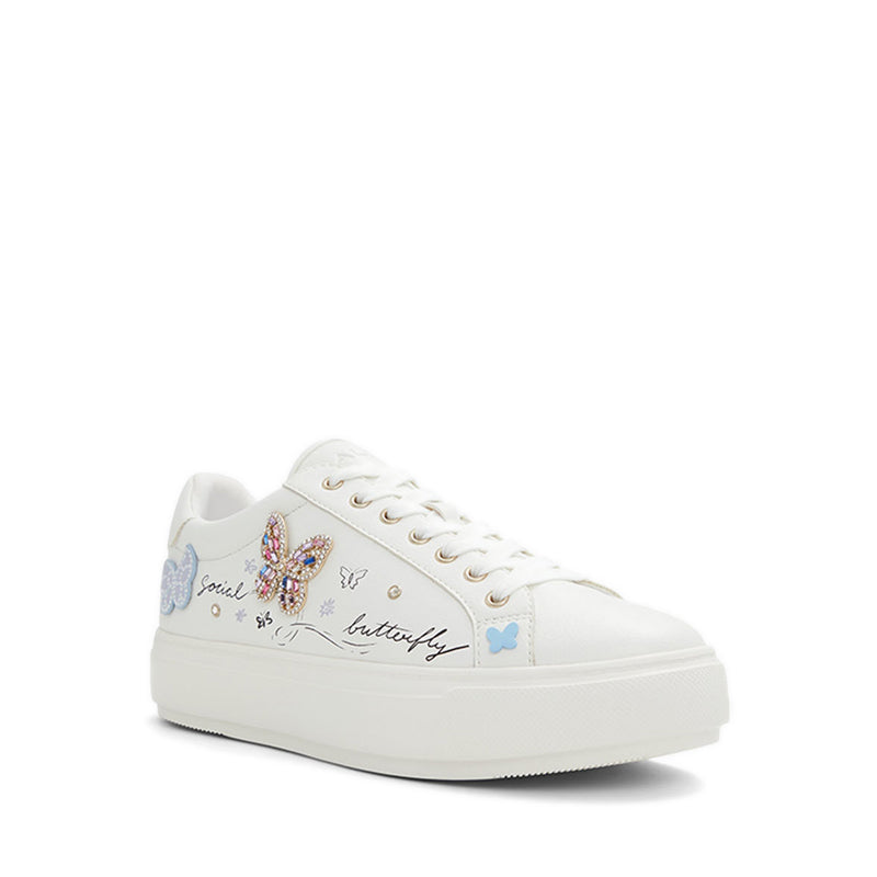 Gwiri Women's Low Top Sneakers - White