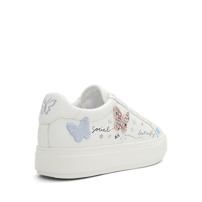 Gwiri Women's Low Top Sneakers - White