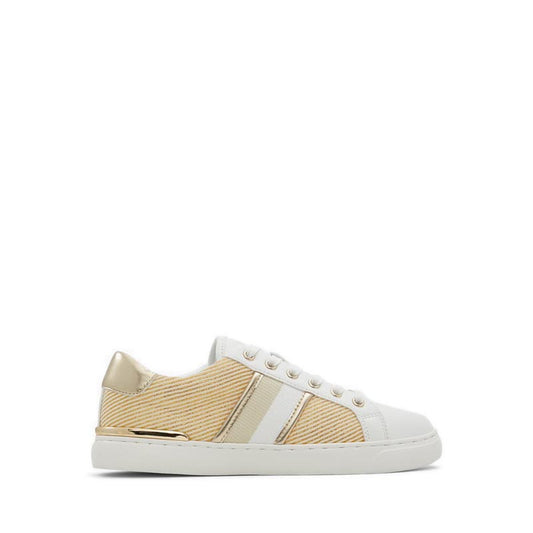 Kwenaa Women's Low Top Sneakers - Beige