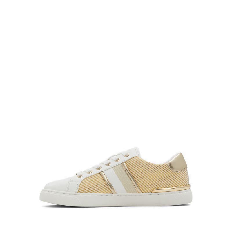 Kwenaa Women's Low Top Sneakers - Beige
