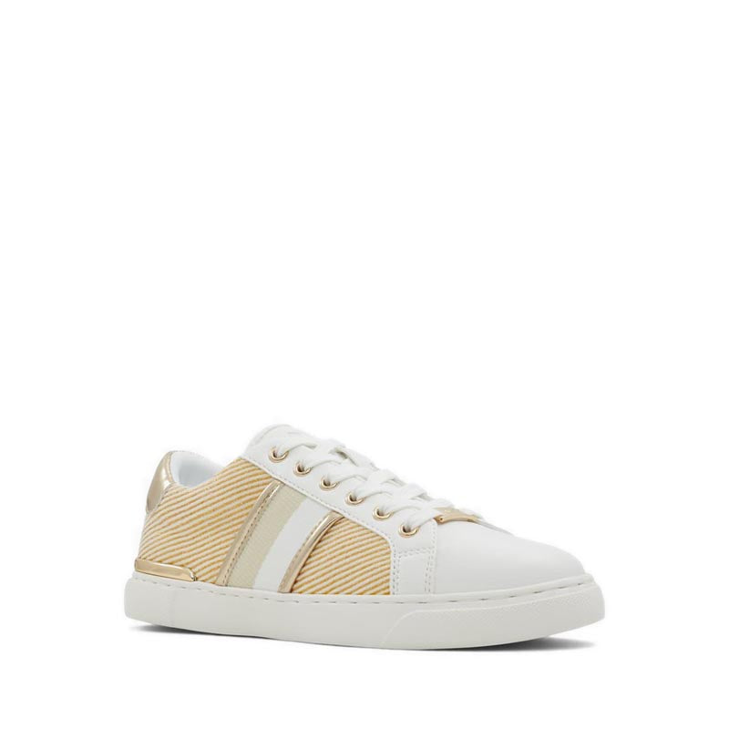 Kwenaa Women's Low Top Sneakers - Beige