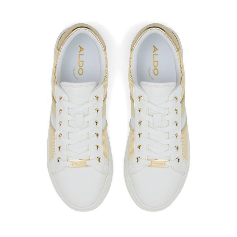 Kwenaa Women's Low Top Sneakers - Beige