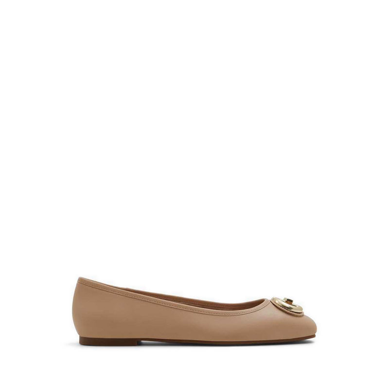 Courbe Women's Ballerinas - Cream