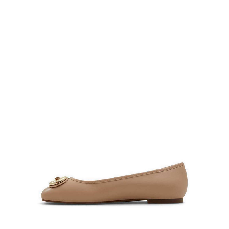 Courbe Women's Ballerinas - Cream