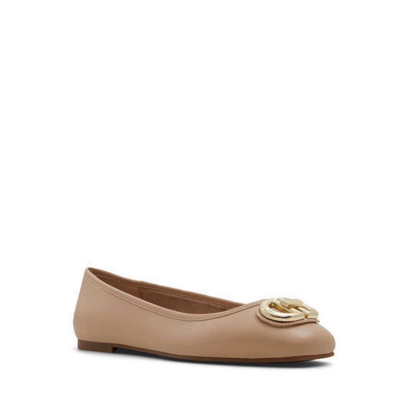 Courbe Women's Ballerinas - Cream