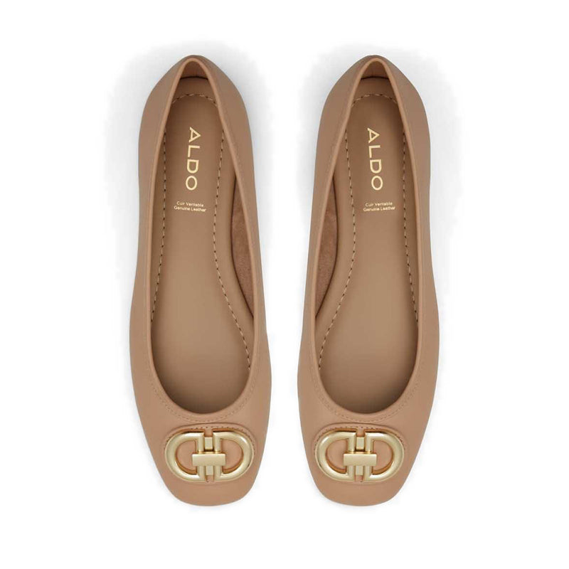Courbe Women's Ballerinas - Cream