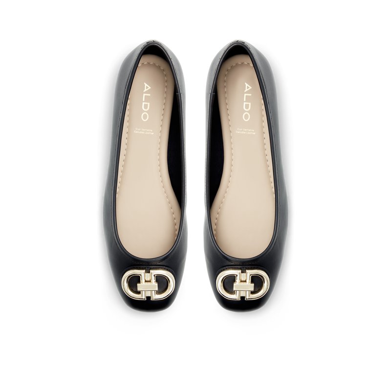 Courbe Women's Ballerinas - Black