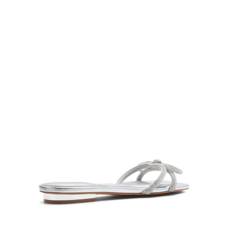 Glimmera Women's Flat Sandals - Silver