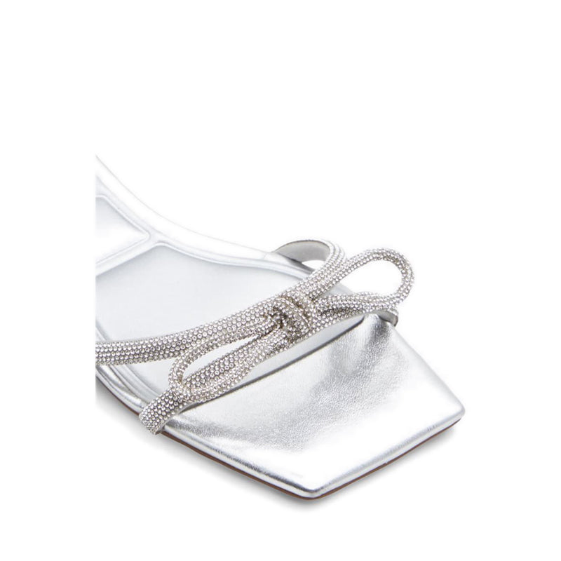 Glimmera Women's Flat Sandals - Silver