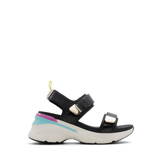 Colbie Women's Wedge Sandals - Open Black