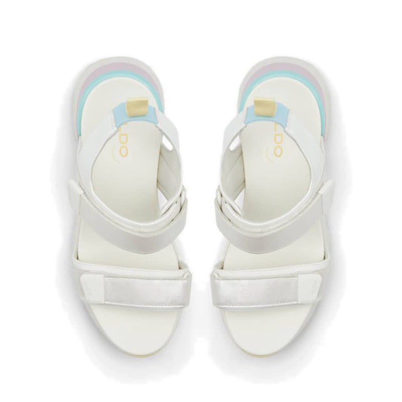 Colbie Women's Wedge Sandals - Pastel Multi