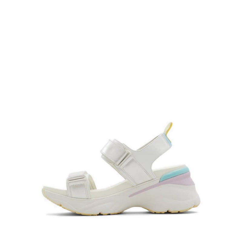 Colbie Women's Wedge Sandals - Pastel Multi
