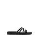 Aledeclya Women's Flat Sandals - Black