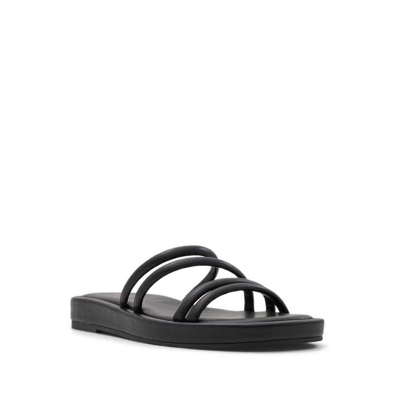 Aledeclya Women's Flat Sandals - Black