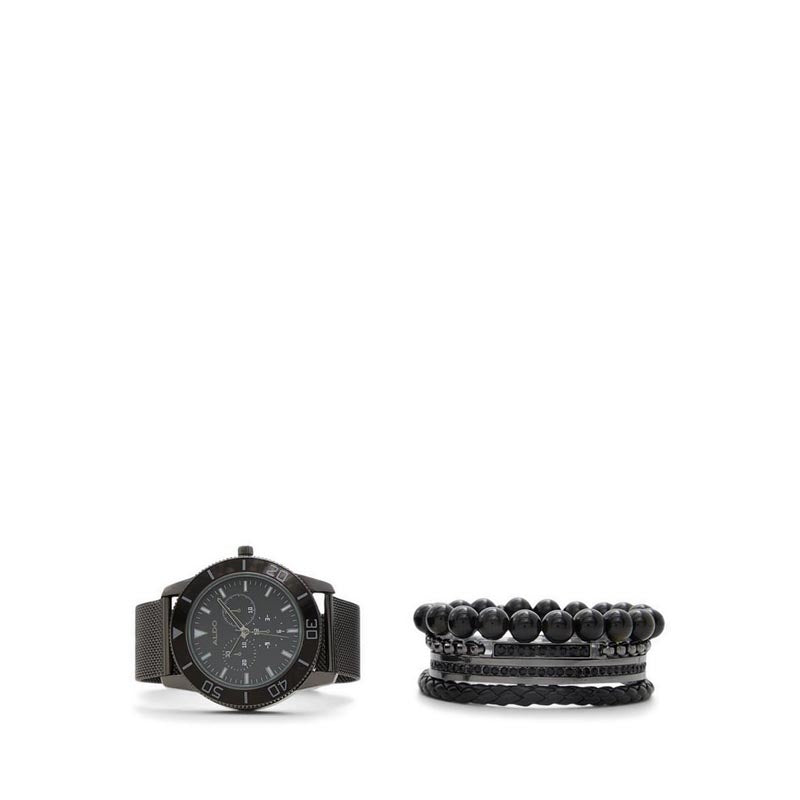 Artillery Men's Watch Set - Black