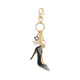 Chililia Women Key Chain - Black-Gold Multi