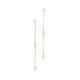 Pearliee Women's Pendant Earrings - Ice