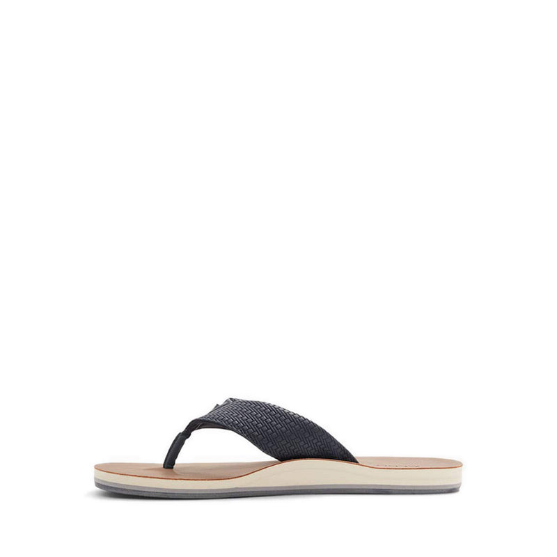 Taj Men's Thong Flat Sandals - Navy