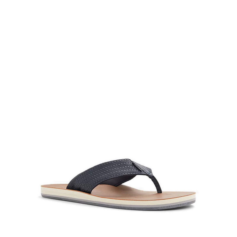 Taj Men's Thong Flat Sandals - Navy