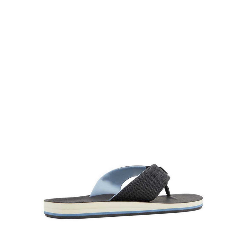 Taj Men's Thong Flat Sandals - Black