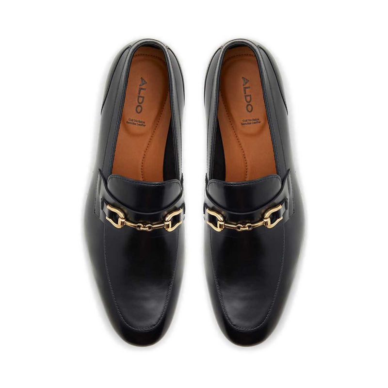 Marinho Men's Loafers Dress Shoe - Black