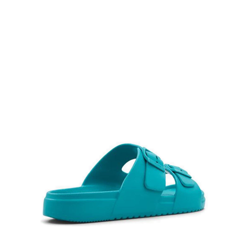 Hideo Men's Flat Sandals- Turquoise