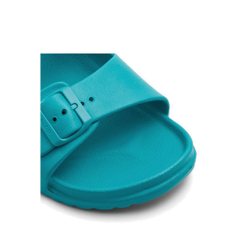 Hideo Men's Flat Sandals- Turquoise