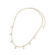 Seagate Women's Necklace - Gold-Clear Multi