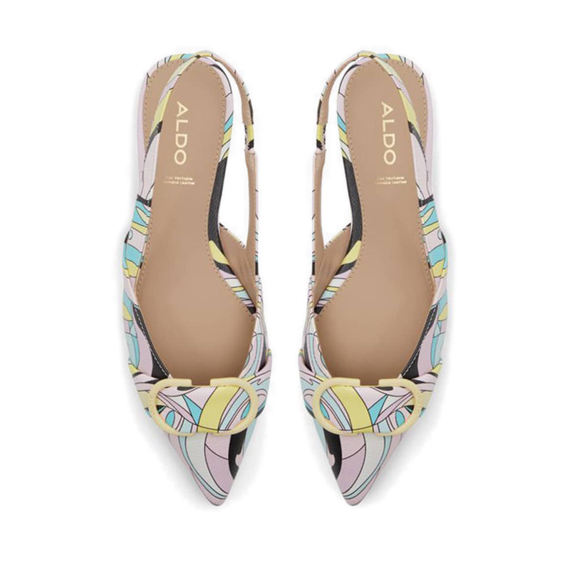 Tozi Women's Slingback Flats - Pastel Multi