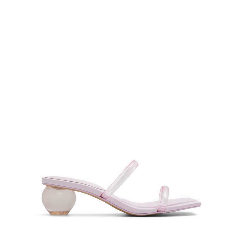 Saga Women's Heeled Mules - Pink