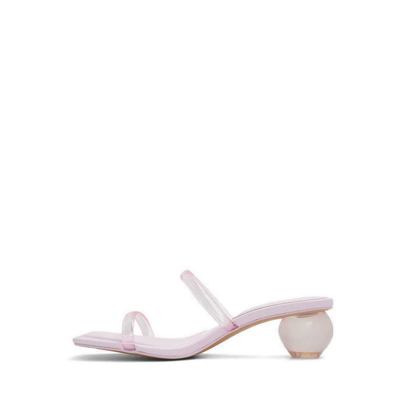 Saga Women's Heeled Mules - Pink