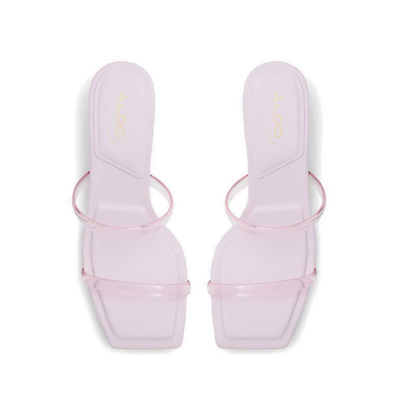 Saga Women's Heeled Mules - Pink