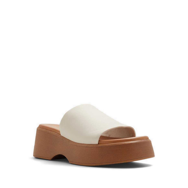 Yassu Women's Wedged Sandals - White