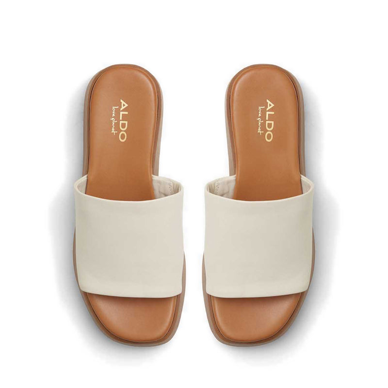 Yassu Women's Wedged Sandals - White