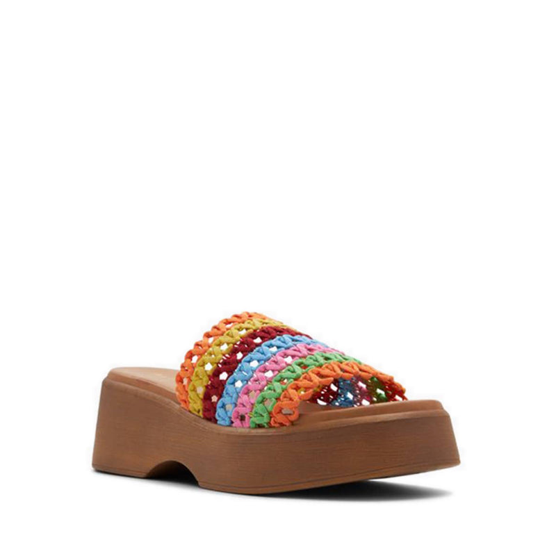 Yassu Women's Wedged Sandals - Multi