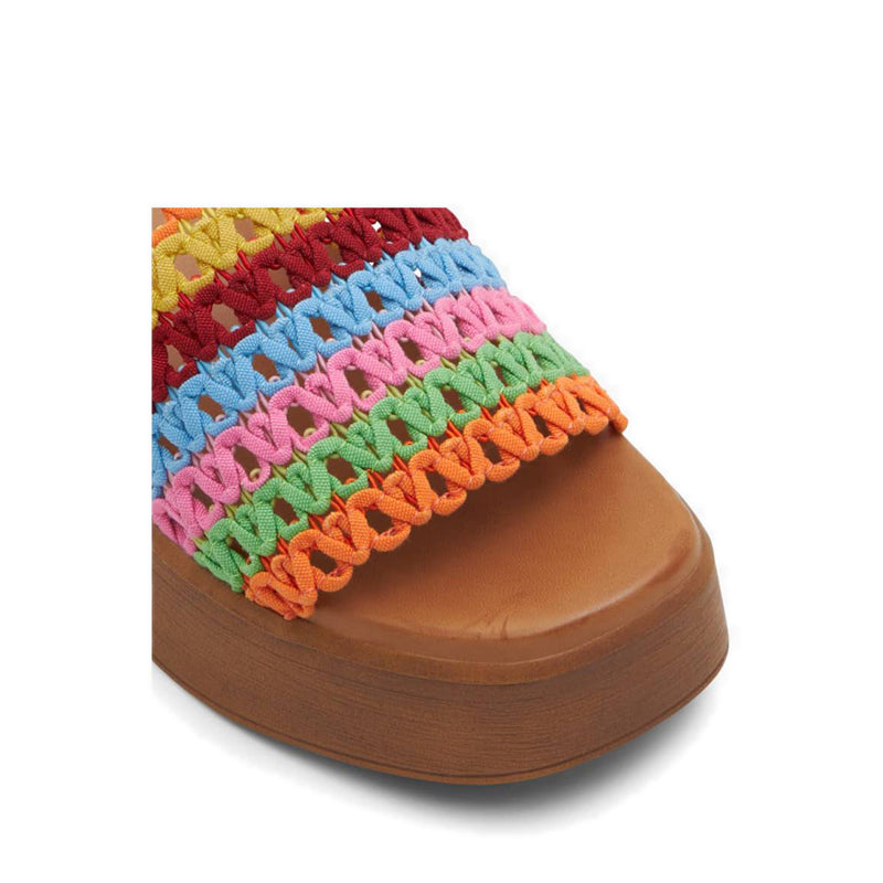 Yassu Women's Wedged Sandals - Multi