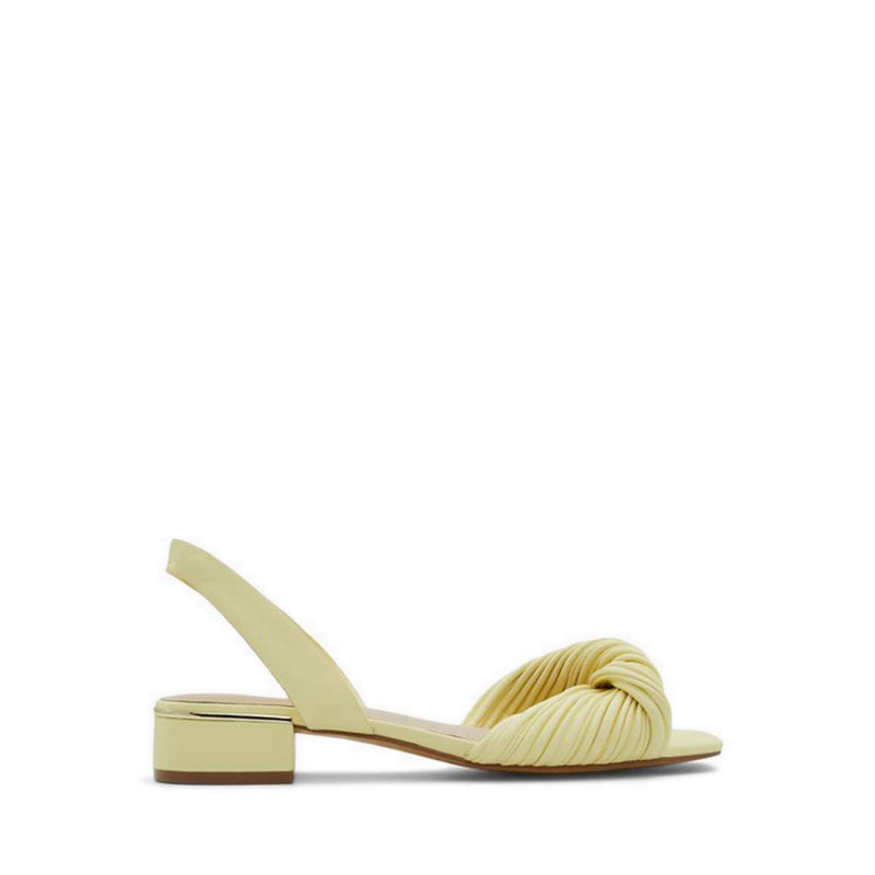 Nabila Women's Flat Sandals - Light Yellow