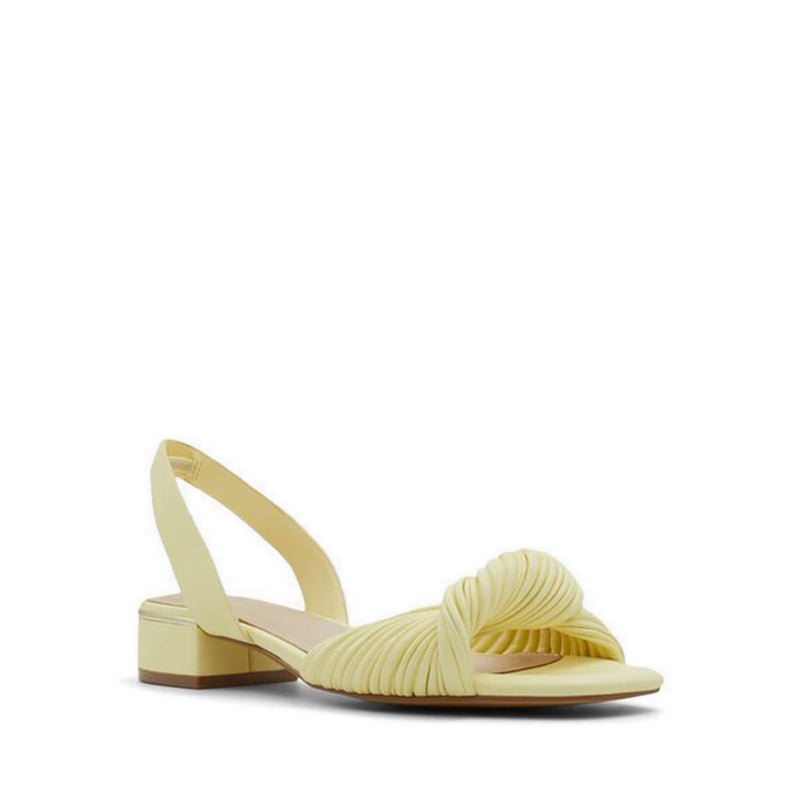 Nabila Women's Flat Sandals - Light Yellow